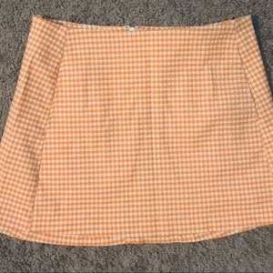 Urban Outfitters Checkered Mini Skirt Medium
